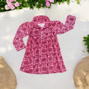 Vestido Florido Plush Infantil Kalia Modas