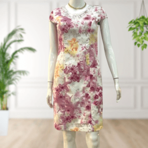 Vestido Floral Soft Curto Kalia Modas